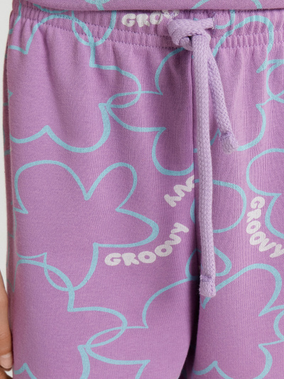 Футболка, шорты Mark Formelle 197728/24-33070П-7 цветы_на_лиловом - фото 61