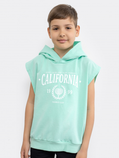 Жилет Mark Formelle 363328/22/18544П-7 ментол_печать_1_сл_на_пол - фото 87