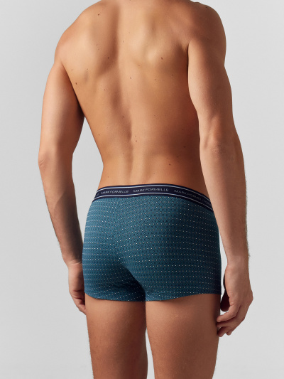 Трусы Mark Formelle 411124-2/24-3949П-5 узор_на_т.бирюзовом_пыльный_голубой - фото 70