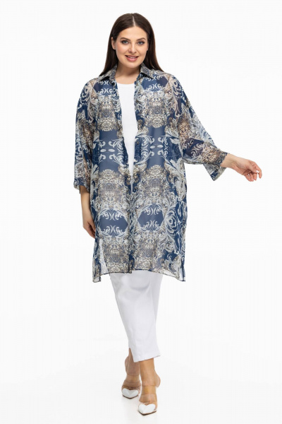 Блуза Avila 0955 цветной - фото 3