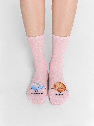 Носки Mark Formelle 430K-3082/B4-25430K-1 розовый_меланж_рис.3082 - фото 42