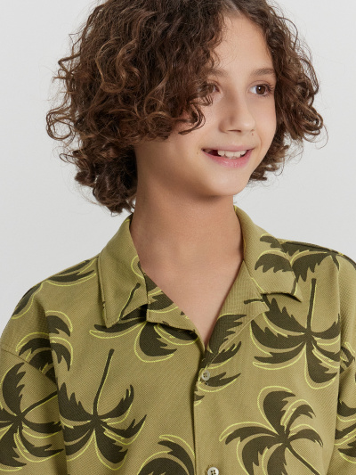 Рубашка Mark Formelle 113445/24-31874П-11 пальмы_на_кедре - фото 41