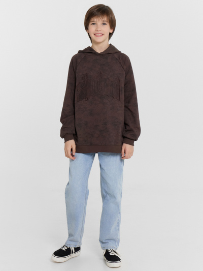 Худи Mark Formelle 123418/24-32497П-7-2 коричневый_acid_wash_574_D_2_вышивка - фото 63