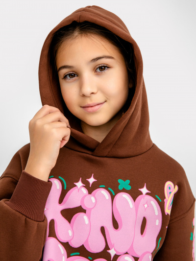 Худи Mark Formelle 127882/22/24070П-7П капучино_печать_2_сл_на_пол_2_сл_на_ЛВ_рукаве - фото 82