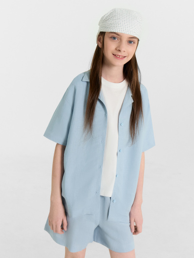 Шорты Mark Formelle 137745/24-28155Ц-9 серо_голубой1 - фото 20