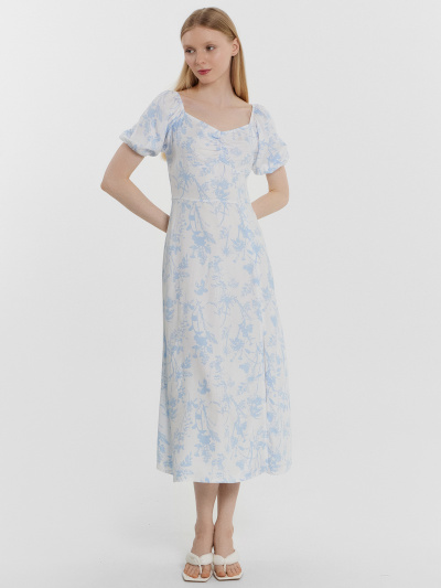 Платье Mark Formelle 152504/24-27338П-9 цветы_на_белом - фото 42