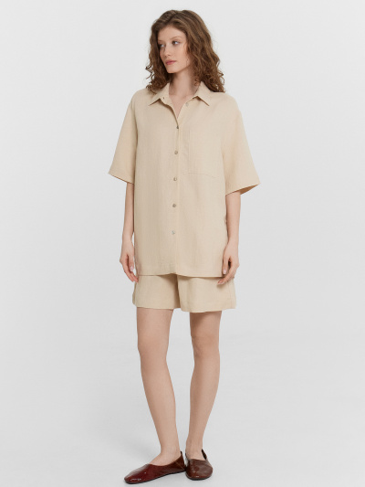 Рубашка, шорты Mark Formelle 192007/24-32735Ц-9 гравий - фото 31