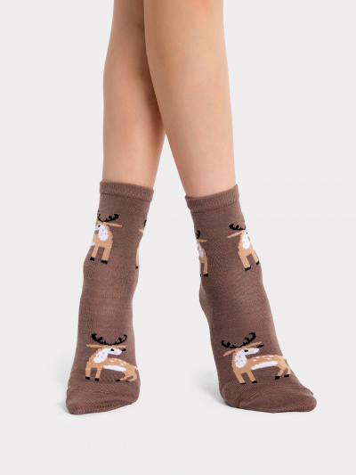 Носки Mark Formelle 437K-1426/B4-22437K табак_рис.1426 - фото 78