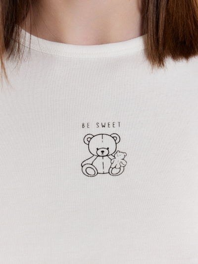 Футболка, шорты Mark Formelle 592599/24-31943ПП-1 белый_мишки_на_черном_1_сл_на_пол - фото 81