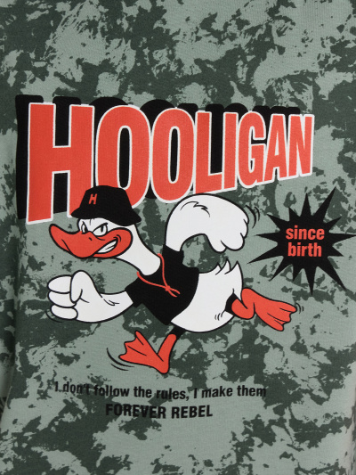 Футболка Mark Formelle 113379/24-31899ПП-0 миллитари_варка_на_зеленом_3_сл_на_пол - фото 47