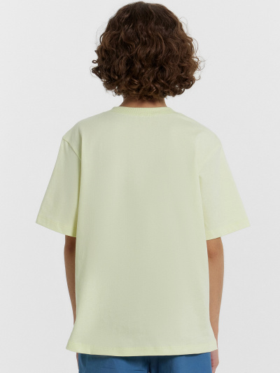 Футболка Mark Formelle 113394/25-36590П-0 белый_нефрит_печать_3_сл_на_пол - фото 81