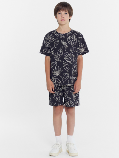 Футболка Mark Formelle 113433/24-30224П-11-БР пальмы_на_темном - фото 82