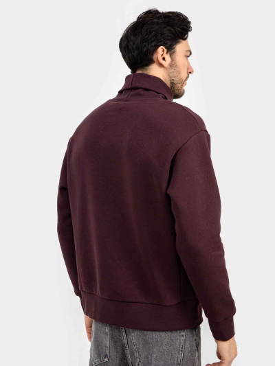 Джемпер Mark Formelle 121800/22/2816П-7П бордо_печать_1_сл_на_пол - фото 66