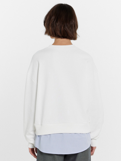 Свитшот Mark Formelle 122973/24-30356П-7 белый_печать_1_сл_на_пол - фото 87