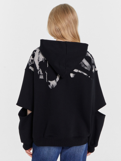 Худи Mark Formelle 122987/24-29342П-7 черный_печать_1_сл_на_пол_1сл_на_спинке - фото 66