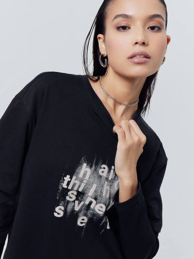 Джемпер Mark Formelle 122988/24-29640П-0 черный_печать_1_сл_на_пол - фото 47