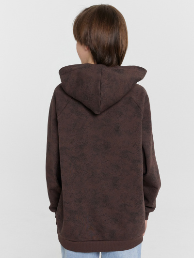 Худи Mark Formelle 123418/24-32497П-7-2 коричневый_acid_wash_574_D_2_вышивка - фото 55
