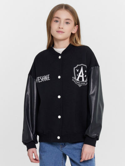 Бомбер Mark Formelle 167754/24-31095Ц-7П черный_печать_1_сл_пер_ЛВ_дет_1сл_пер_ПР_дет_3сл_з - фото 63