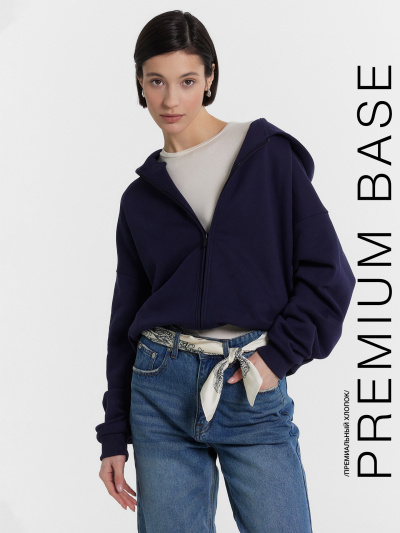 Толстовка Mark Formelle 172116/24-30789Ц-7 т.синий - фото 63