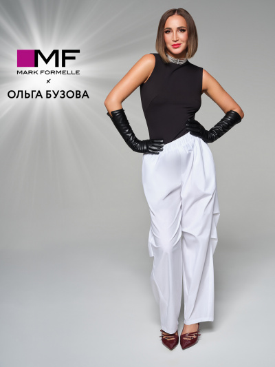 Брюки Mark Formelle 182555/24-32762Ц-9 белый - фото 34