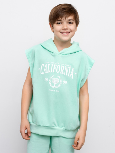 Жилет Mark Formelle 363328/22/18544П-7 ментол_печать_1_сл_на_пол - фото 79