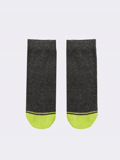 Носки Mark Formelle 400K-654/B3-21400K-1 т.серый_меланж_салатовый_рис.654 - фото 55