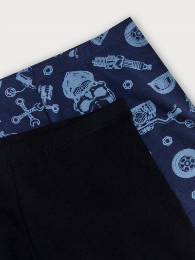 Трусы Mark Formelle 411216-2/25-5149П-5 мотодетали_на_глубоком_синем_черный - фото 113