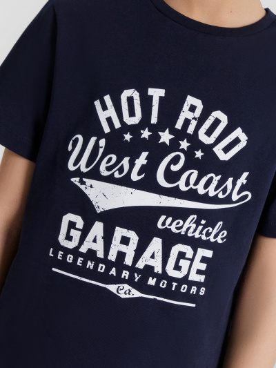 Футболка, шорты Mark Formelle 563318/24-28602ПП-0 неви_печать_Печать - фото 85