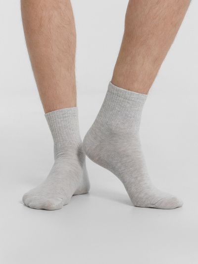 Носки Mark Formelle 106K-3084/25106K св.серый_меланж_рис.3084 - фото 44
