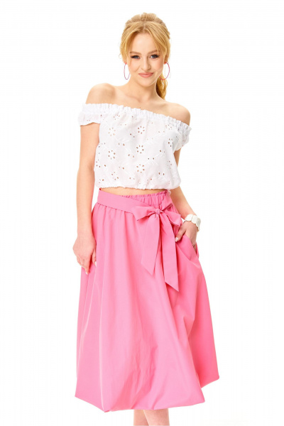 Юбка T&N 7654Ю роза - фото 3