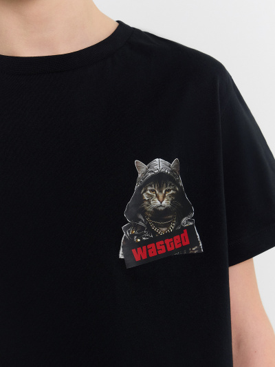 Футболка Mark Formelle 113379/24-27790П-0 черный_печать3_3_сл_на_пол_ДТФ_3_сл_на_спинке - фото 75