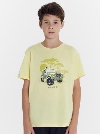 Футболка Mark Formelle 113421/24-27795П-0 лимонад_печать_3_сл_на_пол - фото 11