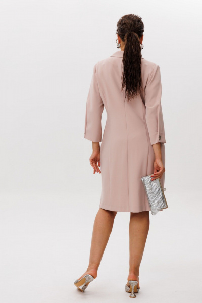 Платье Anelli 1569 айвори - фото 9