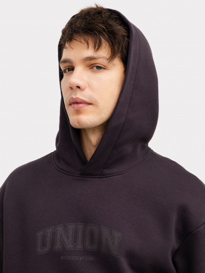 Худи Mark Formelle 121806-1/22/3297П-7П шоколадный_печать_2_сл_на_пол - фото 91