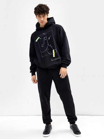 Худи Mark Formelle 121816/22/2799П-7П черный_печать_3_сл_на_пол_ТП - фото 57