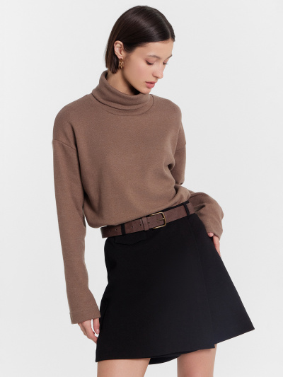 Джемпер Mark Formelle 122899/24-33361Ц-26 кофейный_меланж_5364_D - фото 80