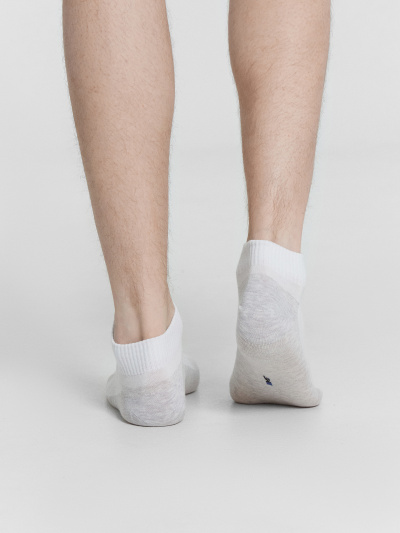 Носки Mark Formelle 131A-3050/253131A белый_св.серый_меланж_3_рис.3050 - фото 14