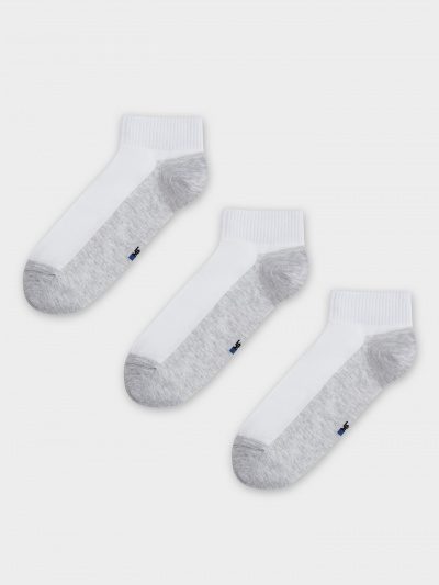 Носки Mark Formelle 131A-3050/253131A белый_св.серый_меланж_3_рис.3050 - фото 13