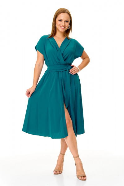 Платье T&N 7662 морская_волна - фото 6