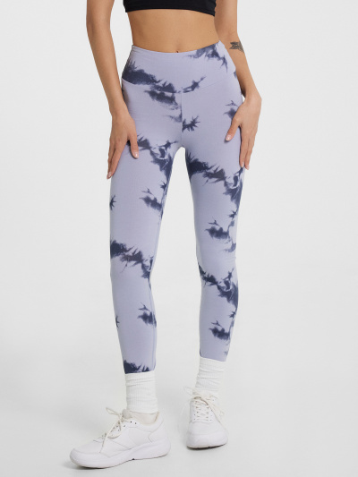 Леггинсы Mark Formelle 342304/24-28638П-5 тай_дай_на_сиреневом - фото 61