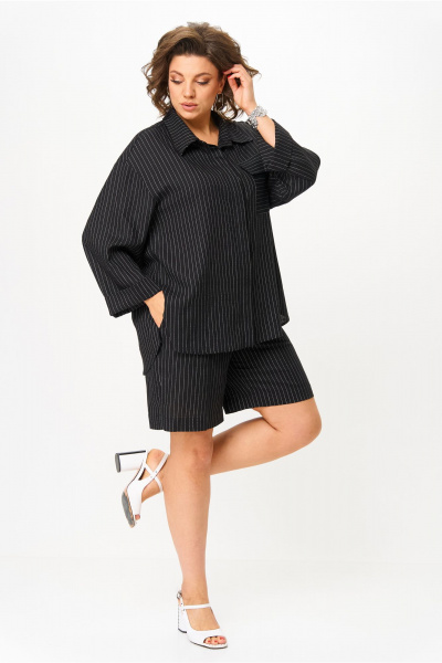 Рубашка, шорты KaVaRi 8047 черный - фото 9