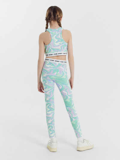 Леггинсы, топ Mark Formelle 397728/24-25688П-5 мятные_волны - фото 90