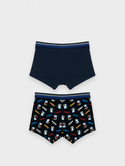 Трусы Mark Formelle 411124-2/25-4874П-5 прикольные_пингвины_глубокий_синий4 - фото 104