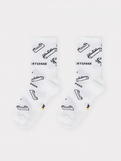 Носки Mark Formelle 444K-2709/B4-24444K белый_рис.2709 - фото 17