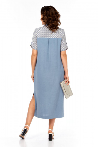 Платье Tensi 398 голубой - фото 6