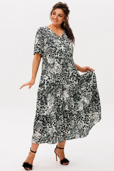 Платье Anelli 54 пятьдесят_оттенков_серого - фото 5