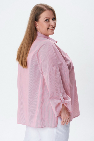 Блуза Condra 16284 белый_красный - фото 13