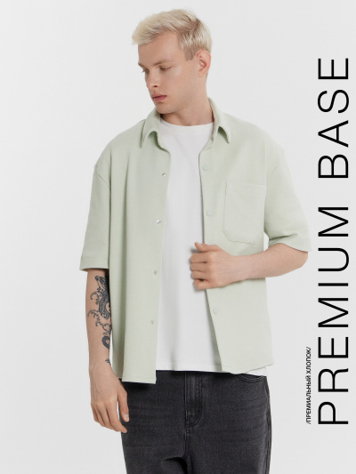 Рубашка Mark Formelle 111945/24-4594Ц-2 светлый_аквамарин - фото 44