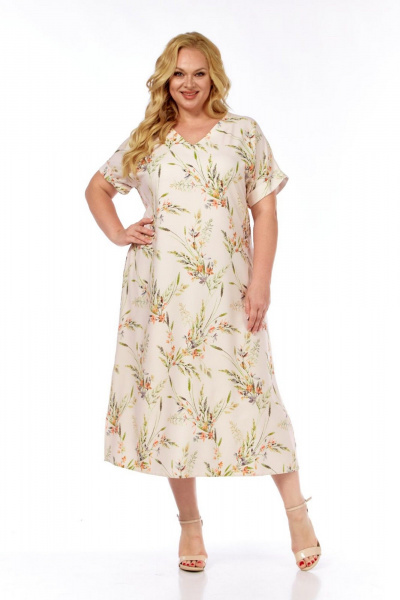 Платье СиБон 0368 луговые_цветы - фото 1