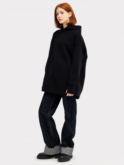 Худи Mark Formelle 122925/22/24790Ц-7П черный - фото 80